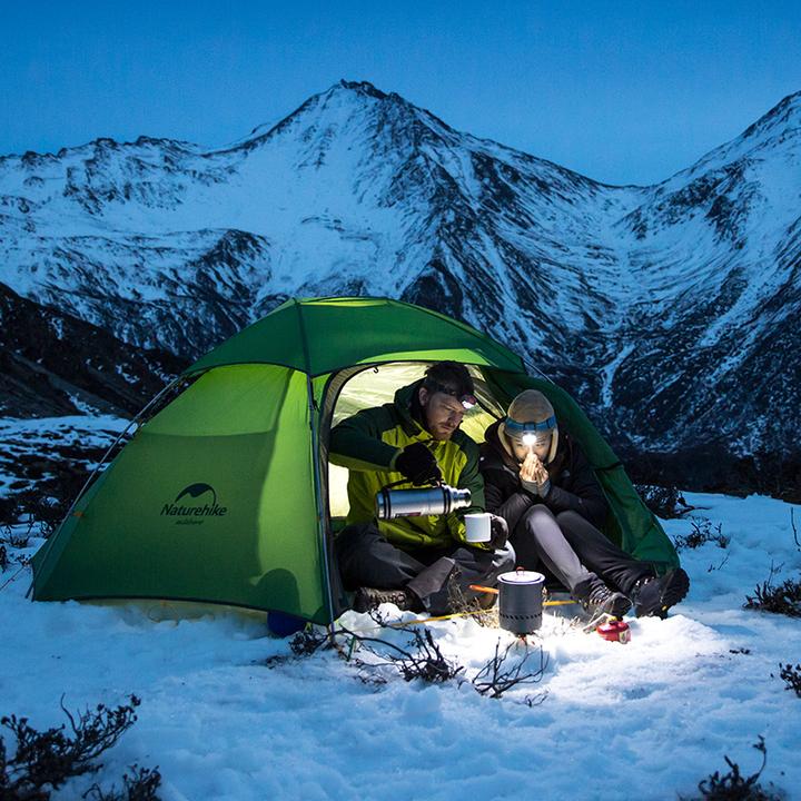 Produktbild Naturehike Cloud Peak 2 20d T-Zip Zelt nh17k240-y-green (2.50 kg, 2 Personen)