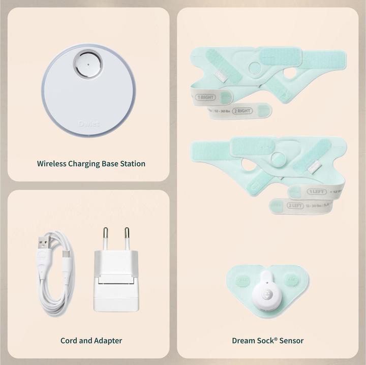 Image du produit Owlet Chaussette de rêve (Babyphone Audio, 50 m)