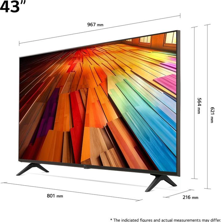 Produktbild LG 43UT80006LA (43", UT80, LED, 4K, 2024)