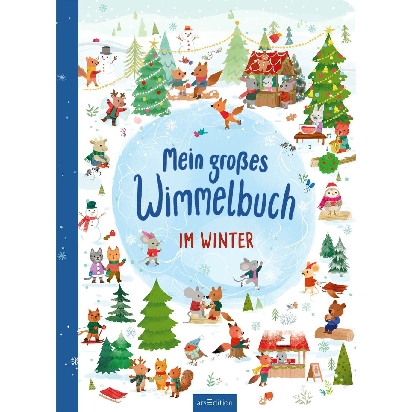 Mein grosses Wimmelbuch – Im Winter, Kinderbücher von Kathryn Selbert