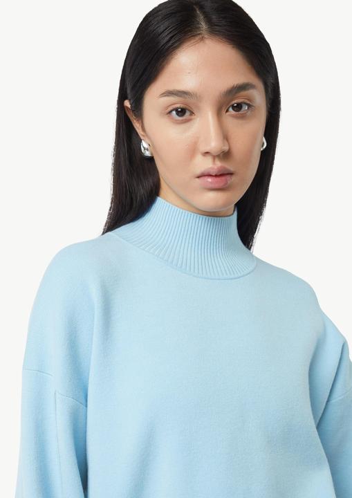 Produktbild Comma Strickpullover Strickpullover mit Stehkragen und Biesen (44)