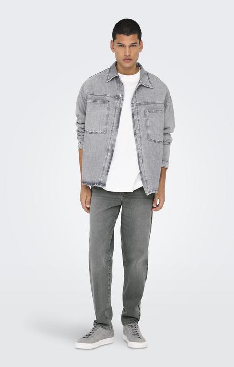Image du produit Only & Sons ONSYOKE Taille moyenne Réduction Jeans Relaxed Fit Jeans (32)