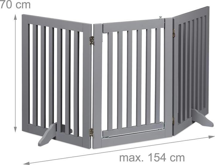 Produktbild Relaxdays Absperrgitter