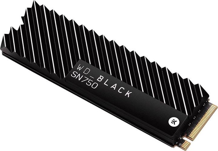 Actual product image WD Black SN750 (500 GB, M.2 2280)
