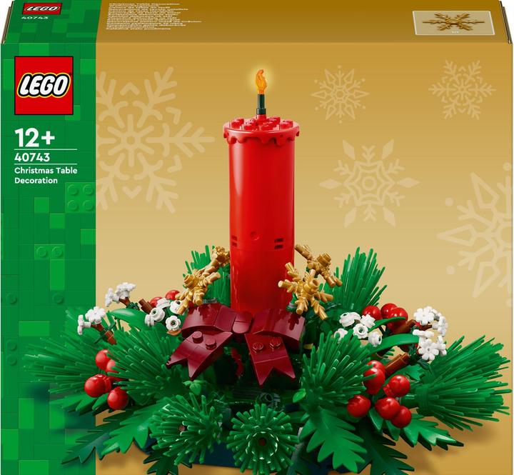 Produktbild LEGO Verschiedene Christbaumanhänger (40744, LEGO Iconic)