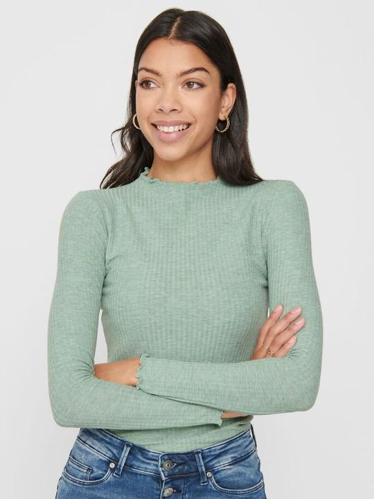 Produktbild Only Stehkragen Oberteil mit langen Ärmeln (S)