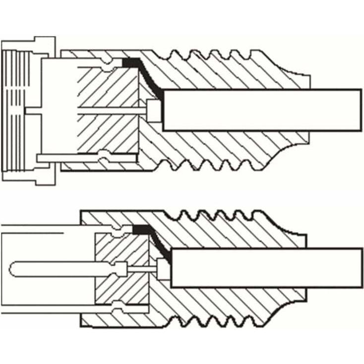 Thumbnail - Shiverpeaks S/CONN maximum connectivity Antennenkabel, 100% geschirmt, F-Stecker auf Koax-Stecker, RG 59, > 80 d (80 dB,...