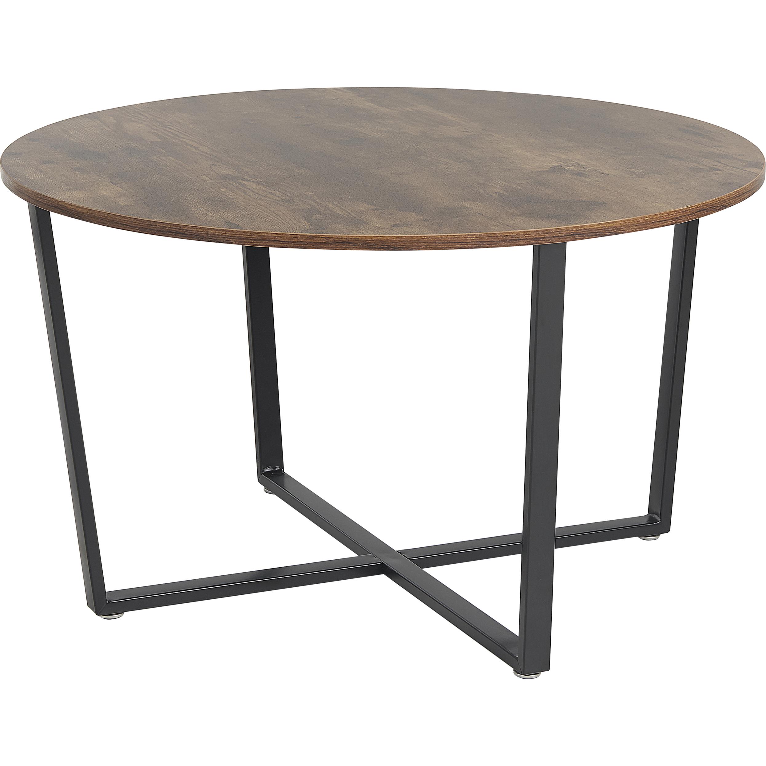 Beliani, Couchtisch + Beistelltisch, Orick (80 x 80 x 47 cm)