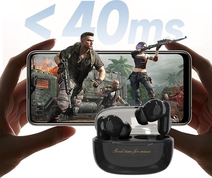 Actual product image Dudao U8 Pro TWS kabellose Kopfhörer - schwarz (50 h, Wireless)