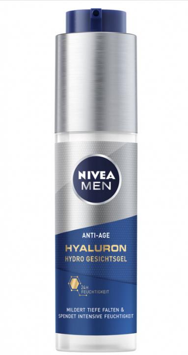 Produktbild NIVEA MEN Anti-Age Hyaluron Hydro Gesichtsgel (50 ml, Gesichtsgel)