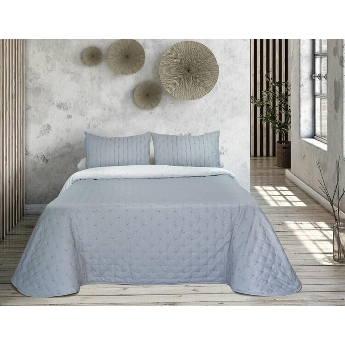 Pierre Cardin, Coperta, Bedspread (quilt) TRIANA Blue Super king (3 Pieces) (270 x 270 cm)