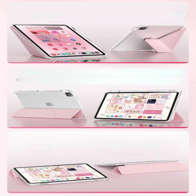 Produktbild Machino Book case TAB Case for iPad Pro 11"2024 Pink (Apple iPad Pro 11 2024)