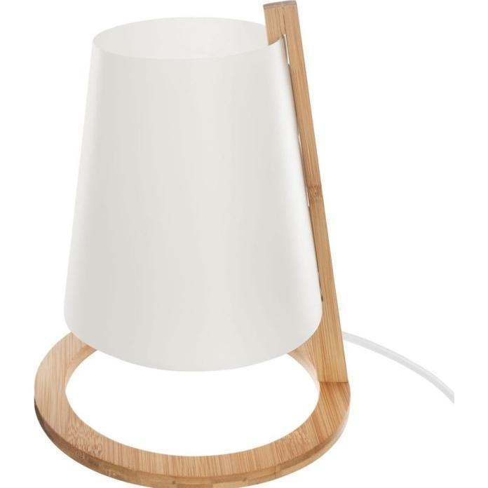 Atmosphera, Lampada da tavolo, Lampa stołowa Brązowa bambusowa lampka nocna Pita 26,5 cm