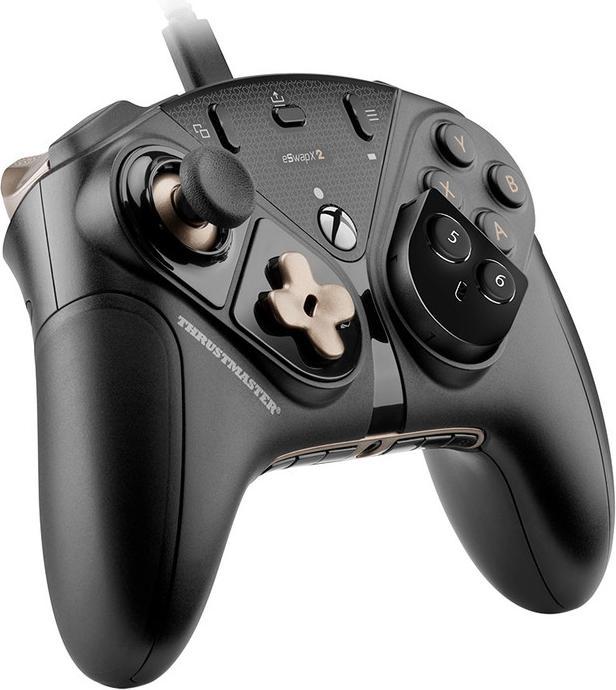 Actual product image Thrustmaster AddOn Gamepad Thrustm. eswap Fighting Module (KON/PC) retail (PC, Xbox 360, Xbox One S, Xbox Series S, Xbox Series X)