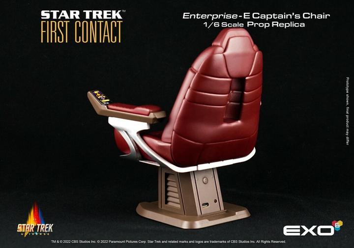 Produktbild Exo-6 Star Trek: First Contact - Captain's Chair 1:6 Scale Prop Replica