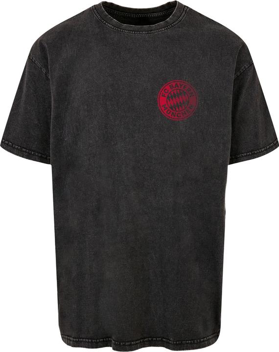 Actual product image FC Bayern München Mia San Mia V GR Acid Washed Heavy Oversize Tee - 115607 (M)