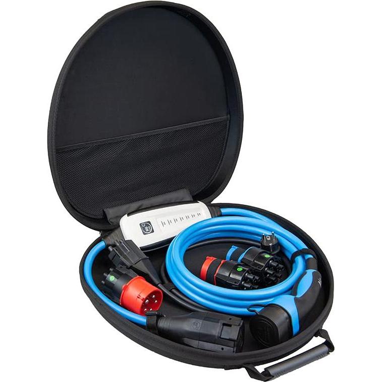 NRGkick, Elektroauto Ladestation, Kick 32A 5 m Set Optimales GSM, inklusive Adapter und Tasche (Typ 2, 22 kW, 32 A, CEE3...