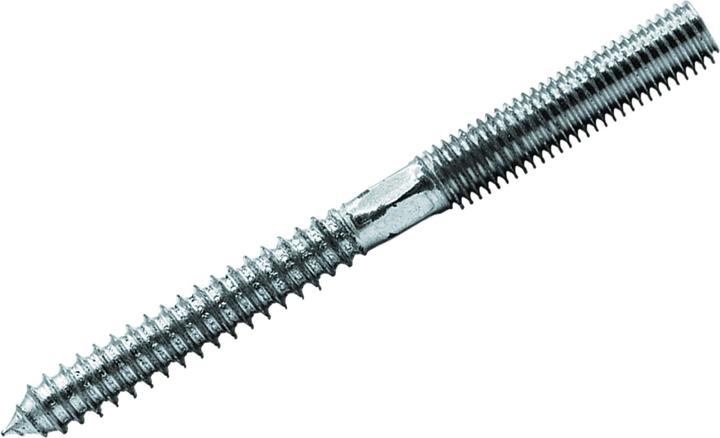 Image du produit FTM Vis à double filetage, acier galvanisé M10 x 100 mm, 2 pièces (2 Vis par pièce)