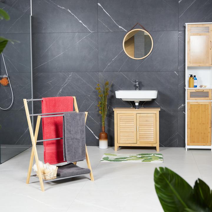 Actual product image Relaxdays Towel rack