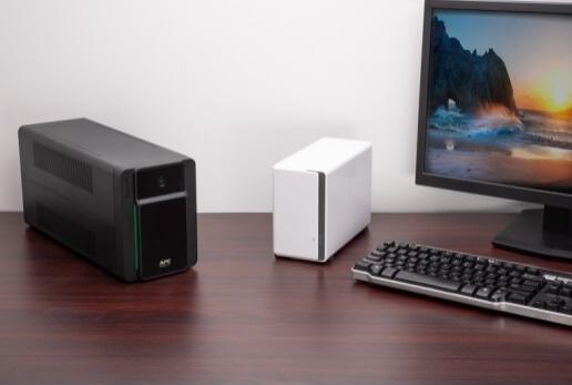 Actual product image APC USV BVX1200LI 1200 VA / 650 W (1.20 VA, 650 W, Line-interactive UPS)