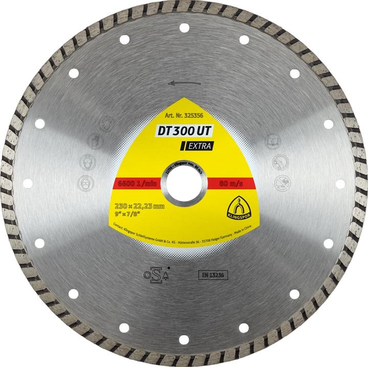 Klingspor DT 300 UT Extra - diamond blades 125 x 22,23 mm