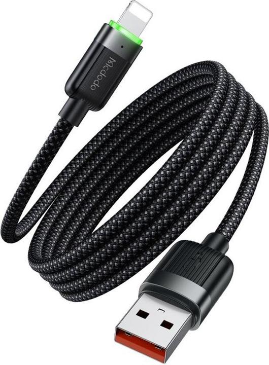 Actual product image Mcdodo CA-6000 USB-C to Lightning cable, 3A, self-winding (1.20 m, USB 3.0)