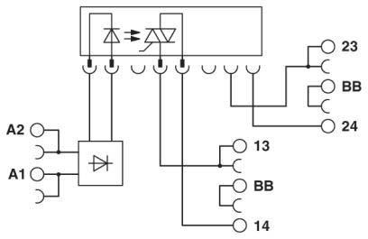 Produktbild Phoenix Contact Halbleiterrelais 10 St. PLC-OS