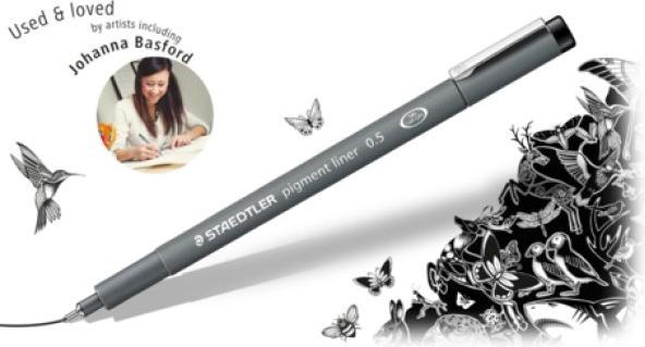 Actual product image Staedtler Pigment Liner 308 (Black, 1 x)