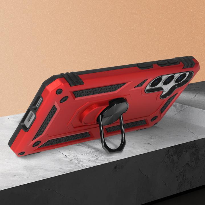 Image du produit Avizar Étui antichoc pour téléphone portable avec anneau Series (Samsung Galaxy S25+)