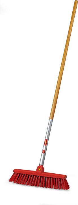 Actual product image Wolf-Garten multi-star® Large-Surface Broom SB 400 M / Handle ZM 140 (Set) with ZM 140 Handle