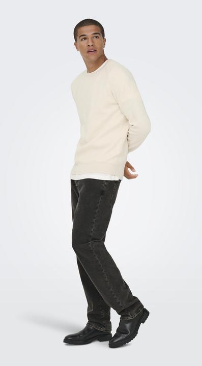 Produktbild Only & Sons ONSEDGE Mittlere Taille Gerade geschnitten Jeans Normal geschnitten jeans (W36/L32)