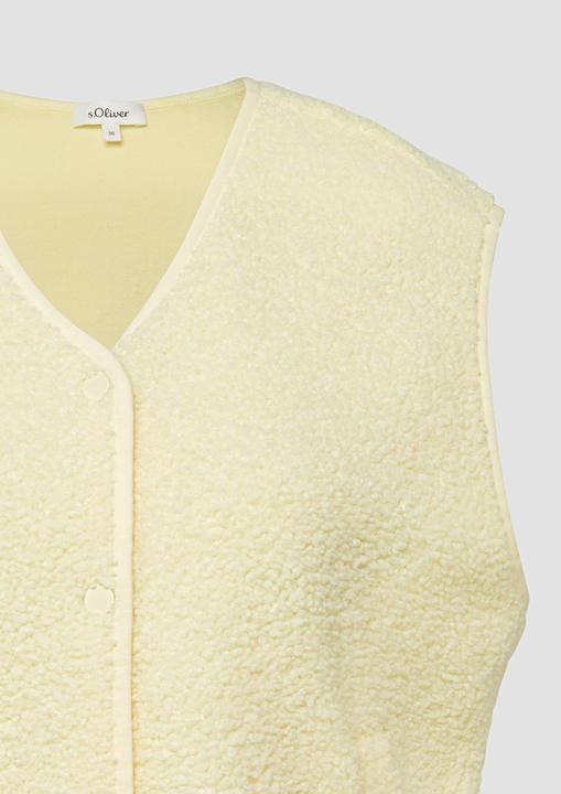 Produktbild s.Oliver Indoor-Weste Teddyweste mit Eingrifftaschen (34)