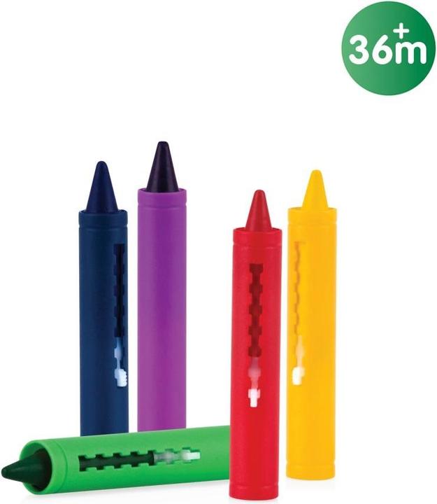 Actual product image Nuby Bath crayons