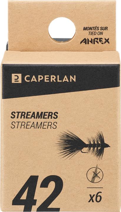 Actual product image Caperlan Fly fishing streamer 6 pcs.