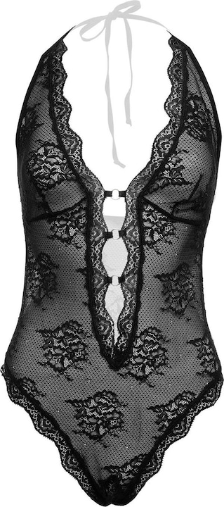 Productafbeelding Christine Le Duc Kanten body ouvert Rose (S/M)