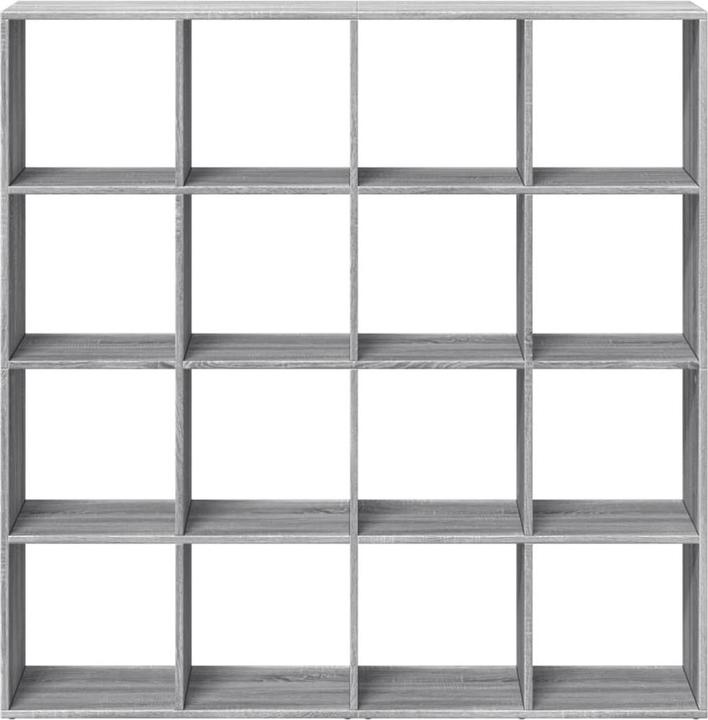 Immagine prodotto vidaXL Libreria Divisorio per la stanza Scaffale a muro Scaffale in piedi Divisorio per la stanza Scaffale (137,5 x 29 x 137,5 cm)