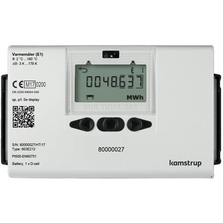 Thumbnail - Kamstrup Varmemåler MULTICAL 603 3,5M³/H / 260mm / 1 1/4", med batteri, Thermostat