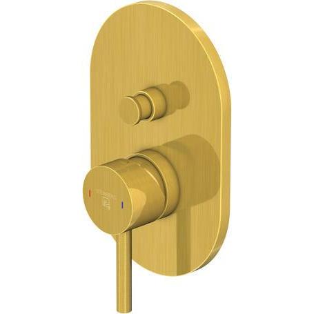 Steinberg, Badarmatur, Serie 100 Wannen-/Brausearmatur, Fertigmontageset, Unterputz, 2 Verbraucher