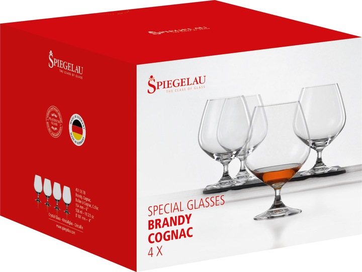 Produktbild Spiegelau Cognacschwenker 4er Set (5.58 dl, 4 x, Cognacgläser)