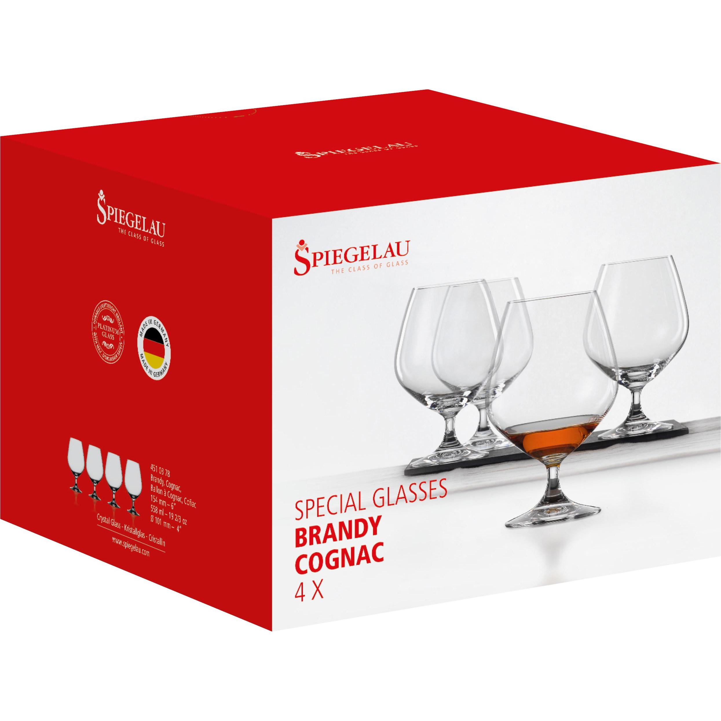 Thumbnail - Spiegelau Cognacschwenker 4er Set, Cocktailgläser, Transparent