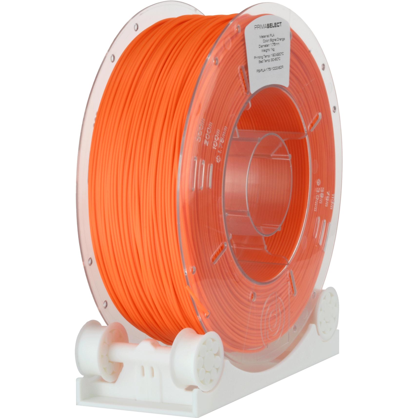 Prima Creator PrimaSelect PLA (PLA, 1.75 mm, 1000 g, Orange), 3D Filament, Orange