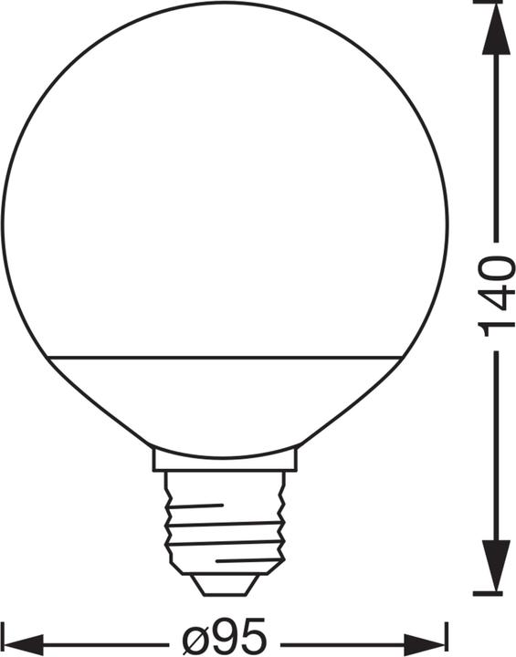 Produktbild Osram Smart+ Matter Classic (E27, 1521 lm, 1x)