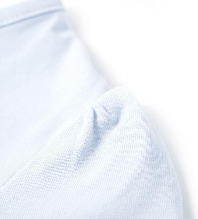 Image du produit vidaXL T-shirt enfant bleu marine 104,Matière : 95% coton. 5 (104)