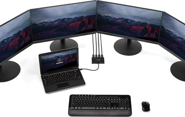 Productafbeelding StarTech Mst Hub Mini Displayport Naar