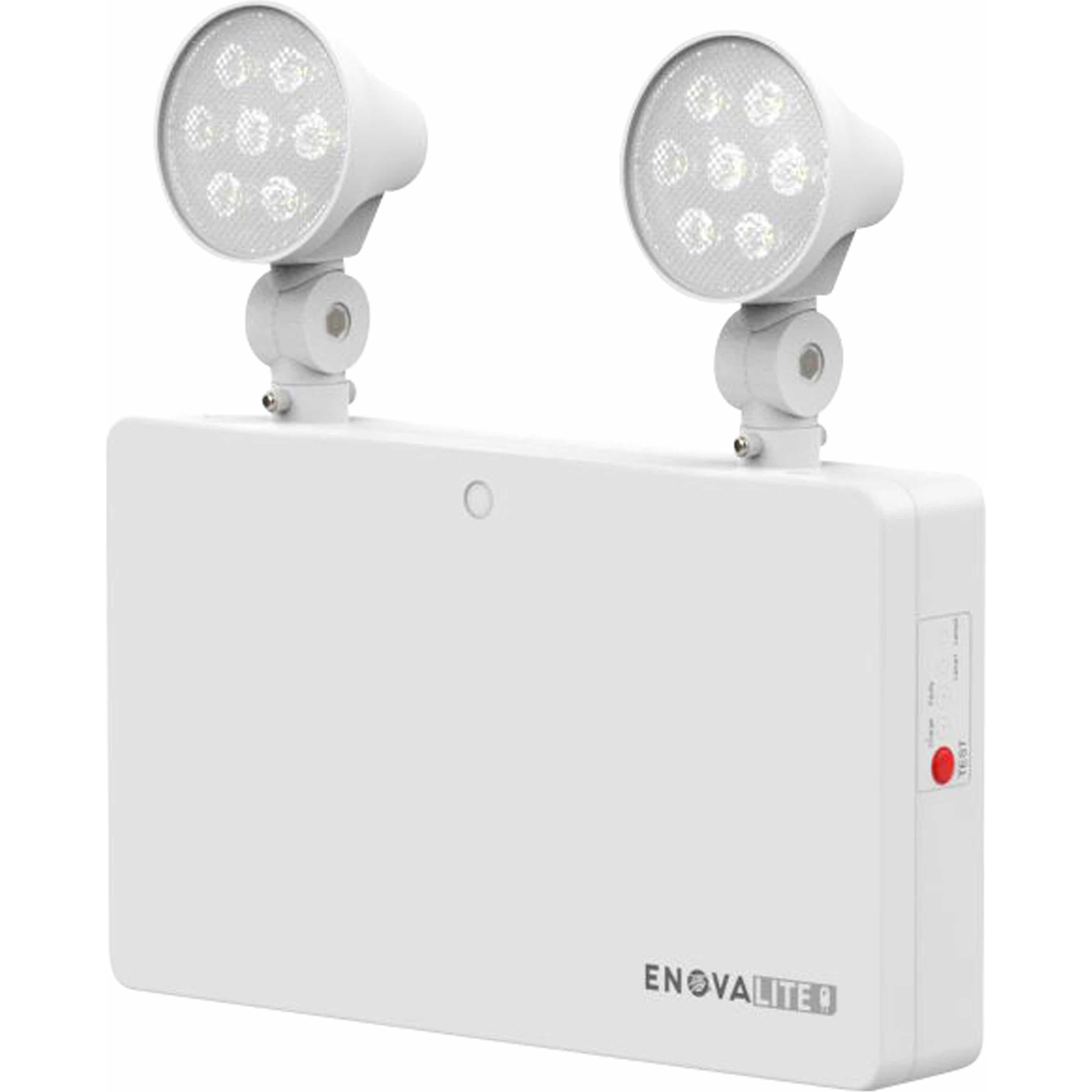 Enovalite, Sicherheitskennzeichnung, LED-Fluchtwegleuchte, 3 W, Twin-Spot, Wandmontage