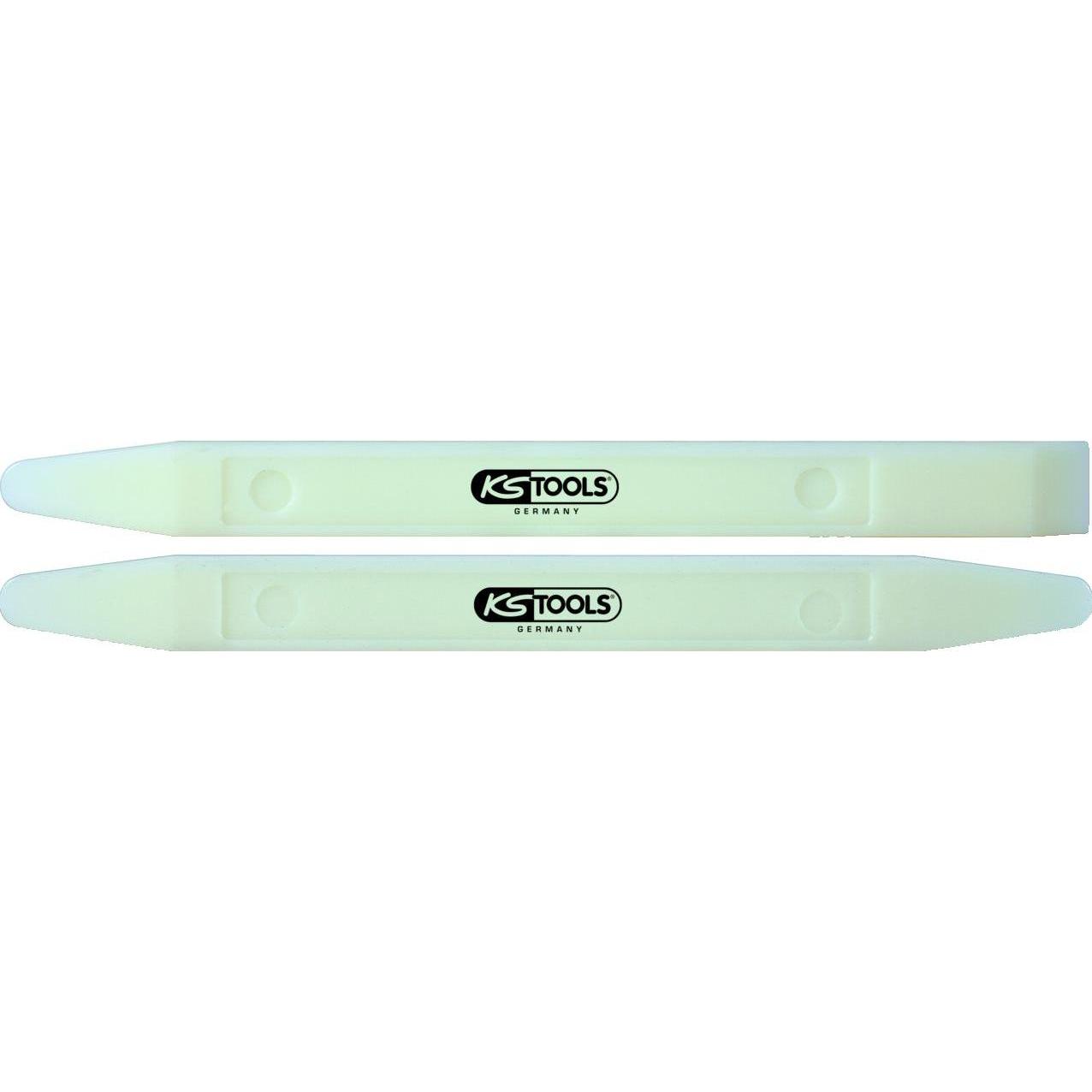 KS Tools, Kelle + Spachtel, Kunststoff-Montagespachtel flach/rund, 200mm (1.70 cm)