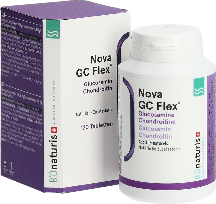 Actual product image Nova GC Flex Nova Flex Glucosamine and Chondroitin (120 Piece, Pills, 203 g)
