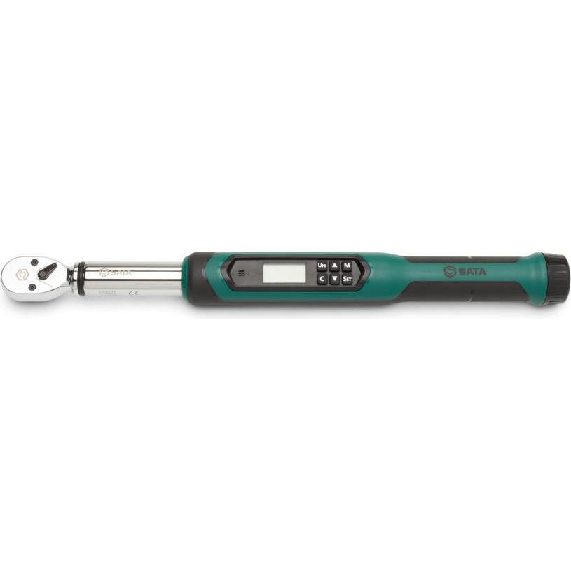 Thumbnail - SATA, Drehmomentschlüssel, 3/8" Elektronischer Drehmomentschlüssel, mit Winkelfunktion 13,5Nm - 135Nm (3/8", 13.50 Nm, 1...