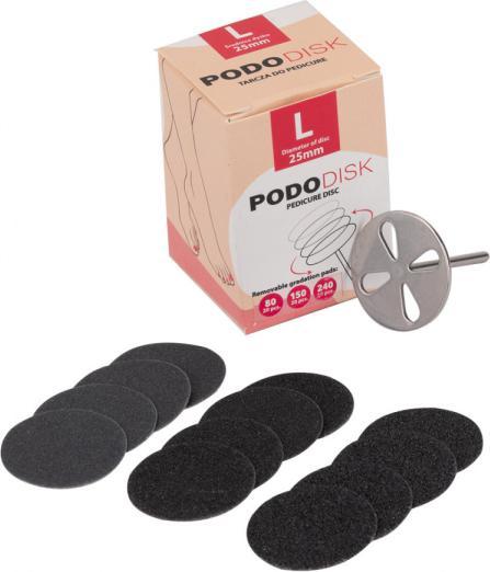 Immagine prodotto Nagellack24 Pododisk - Set di punte per fresatura