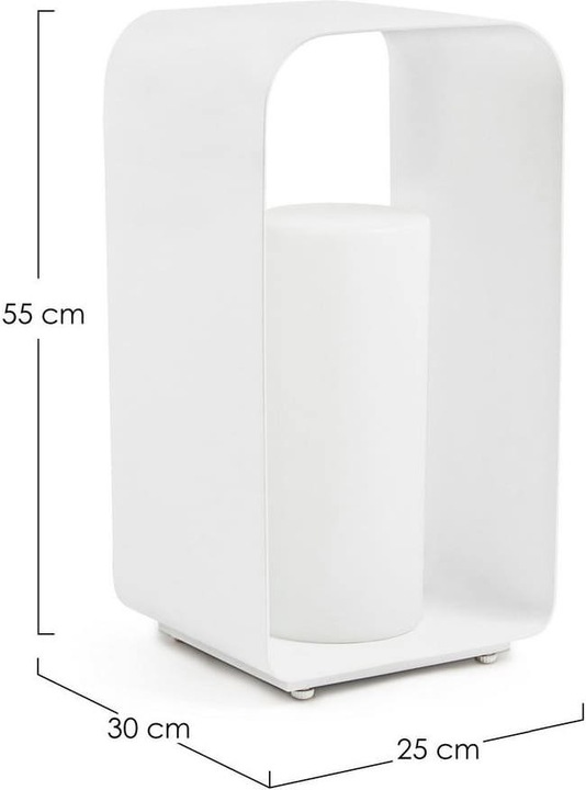 Actual product image Bizzotto LED Floor Light Ridley white 45